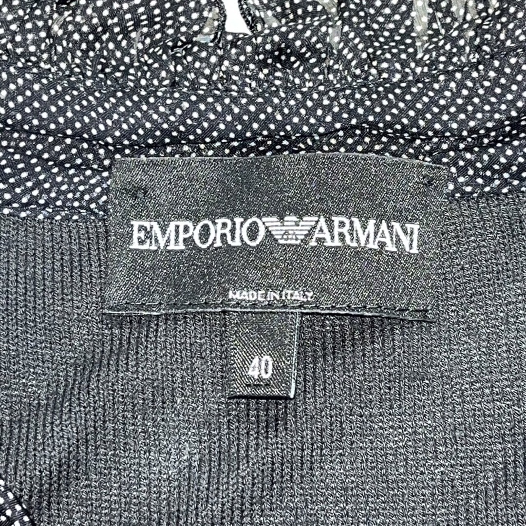 アルマーニ　ブラウス　ARMANI 半袖トップス　イタリア製　美品