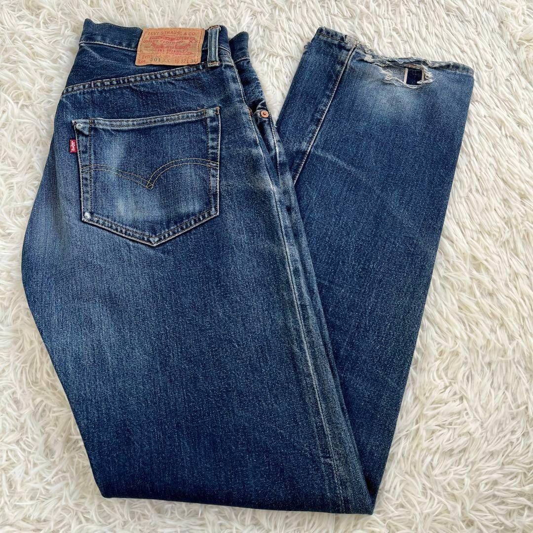 Levi's(リーバイス)の【90s・USA製】リーバイス 501XX デニムパンツ　バレンシア555 耳付 メンズのパンツ(デニム/ジーンズ)の商品写真