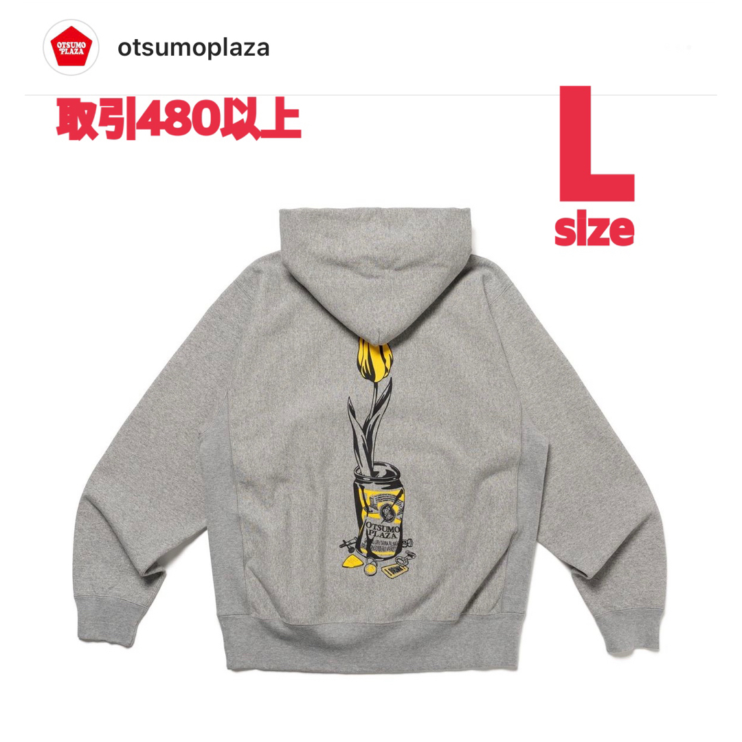 Girls Don't Cry(ガールズドントクライ)のWASTED YOUTH HOODIE #3 GRAY Lサイズ メンズのトップス(パーカー)の商品写真