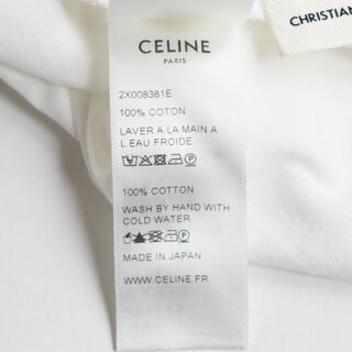 美品 セリーヌ クリスチャンマークレーコラボ プリント 半袖Ｔシャツ レディース 黒 S CELINE