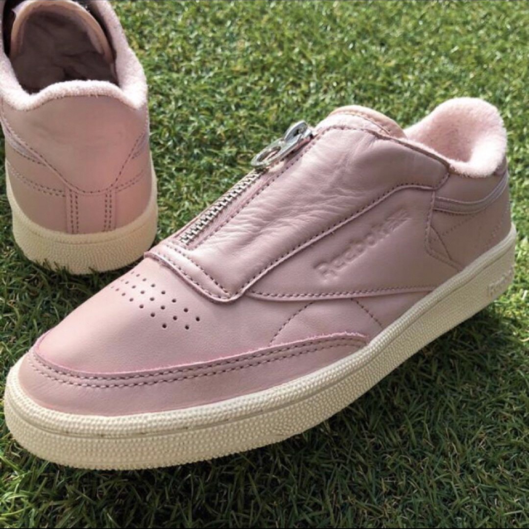 Reebok - 美品23Reebok×emmi CLUB C85 ZIPリーボック×エミC108の Reebok - 美品23Reebok×emmi CLUB C85 ZIPリーボック×エミC108の