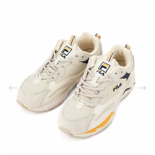 フィラ(FILA)の[値下げ中]FILA レイ トレイサー スニーカー イエロー(スニーカー)