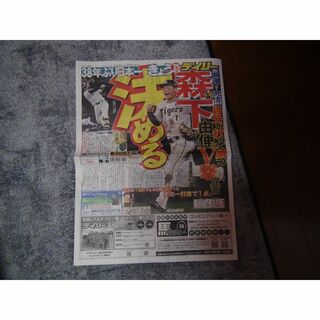 阪神VSオリックス戦 日本シリーズ5回戦 阪神勝利2023年11月4日 !。(印刷物)