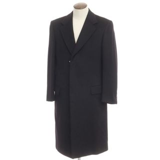 Brioni - 【中古】ブリオーニ Brioni カシミヤ チェスターフィールドコート ブラック【サイズ48】【メンズ】