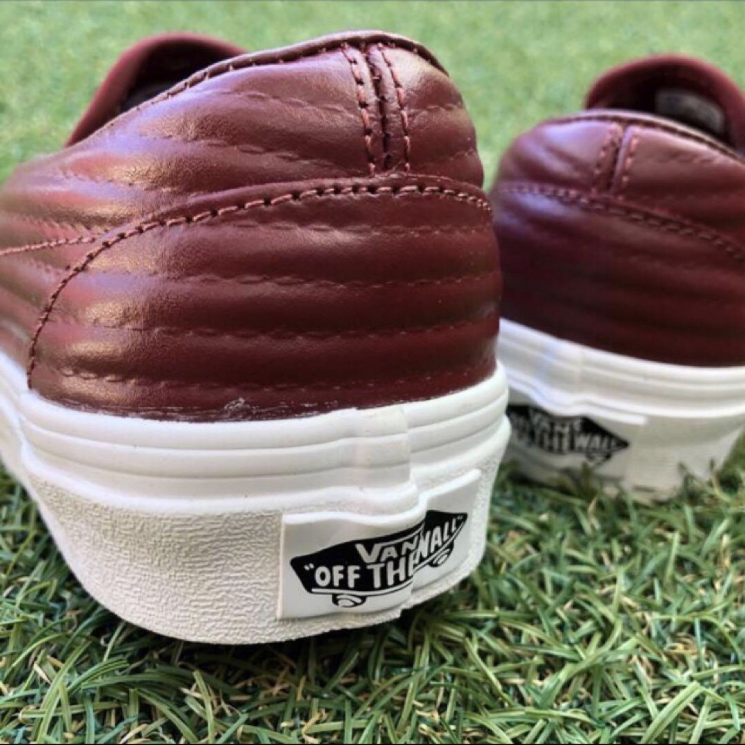 VANS(ヴァンズ)の美品22.5 US企画！VANS SLIP-ON ヴァンズ スリッポン F208 レディースの靴/シューズ(スニーカー)の商品写真