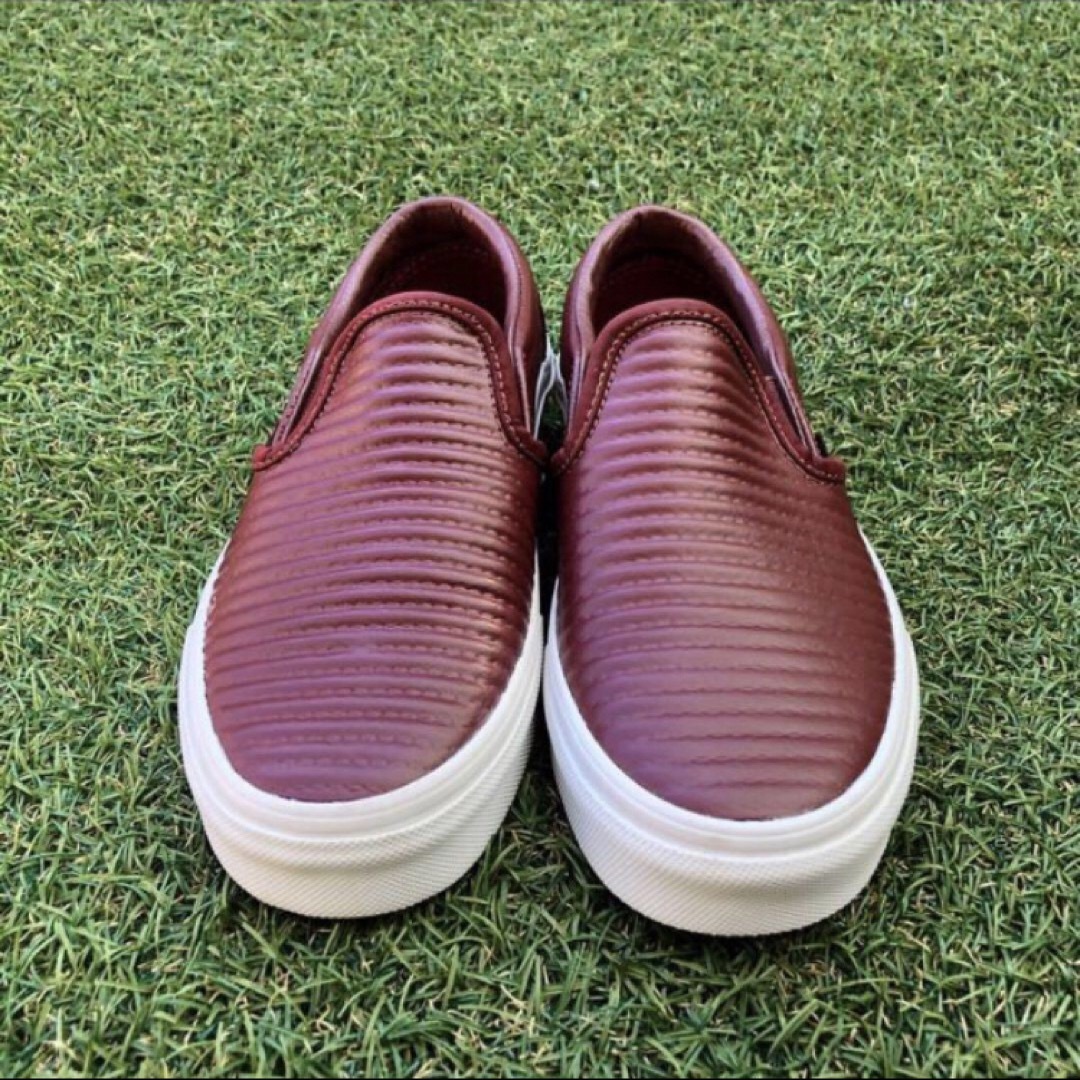 VANS(ヴァンズ)の美品22.5 US企画！VANS SLIP-ON ヴァンズ スリッポン F208 レディースの靴/シューズ(スニーカー)の商品写真