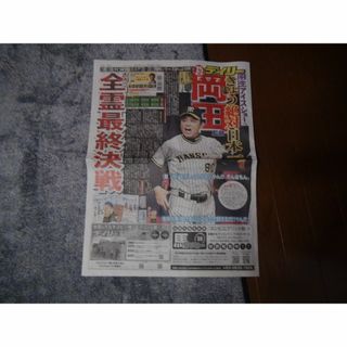 阪神VSオリックス戦 日本シリーズ6回戦 阪神勝利2023年11月5日 !。(印刷物)