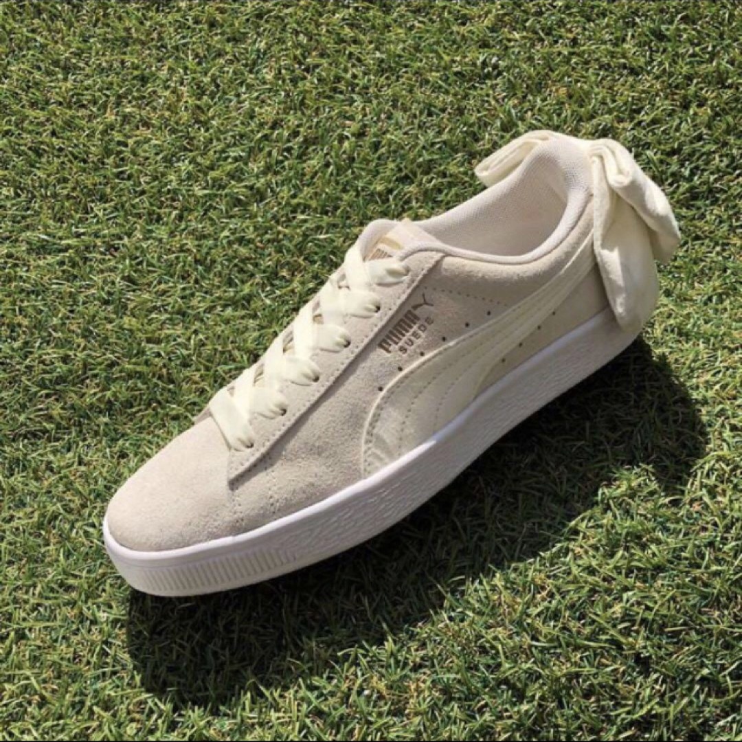 美品23 PUMA SUEDE BOW スエード ボウ C435