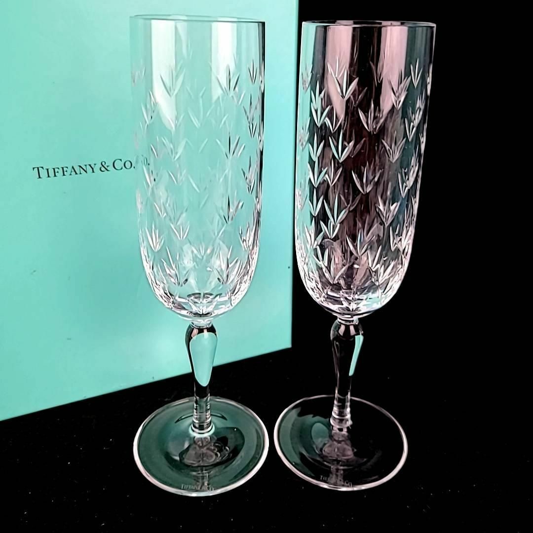 ●良品 ◆ ティファニー フローレット シャンパングラス ペア 箱つき | フリマアプリ ラクマ