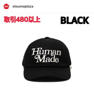 ガールズドントクライ(Girls Don't Cry)のHUMAN MADE × GDC 6PANEL CAP #1 BLACK(キャップ)