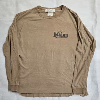 アパルトモンドゥーズィエムクラス(L'Appartement DEUXIEME CLASSE)の大人気完売品レミレリーフロングTシャツ色　ベージュ(Tシャツ/カットソー(七分/長袖))