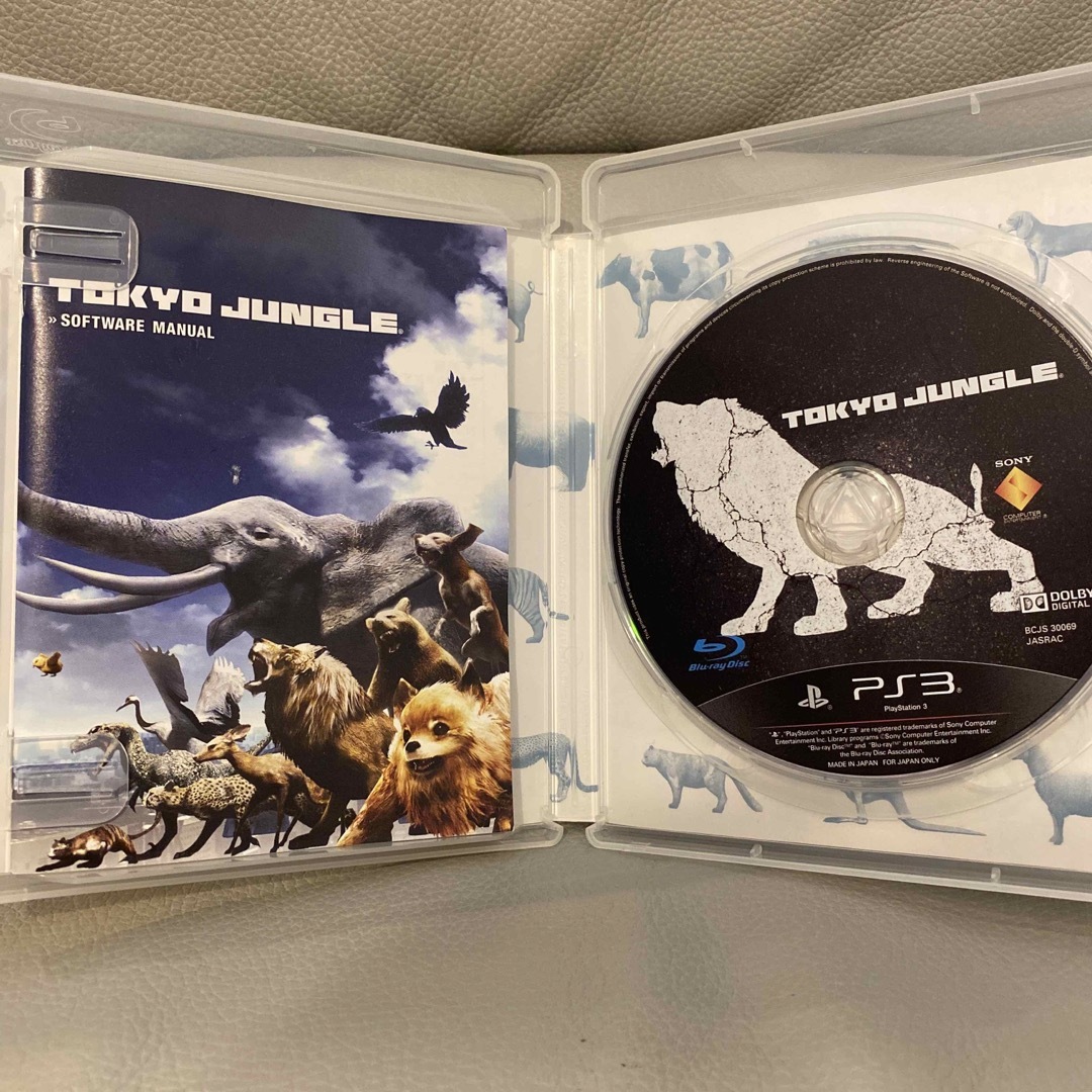 PlayStation3(プレイステーション3)のTOKYO JUNGLE（トーキョー ジャングル） エンタメ/ホビーのゲームソフト/ゲーム機本体(家庭用ゲームソフト)の商品写真