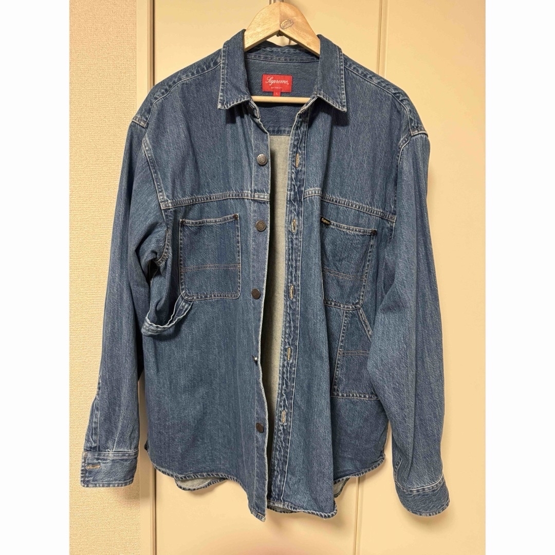 supreme Denim Painter Shirt Indigo/Lのサムネイル