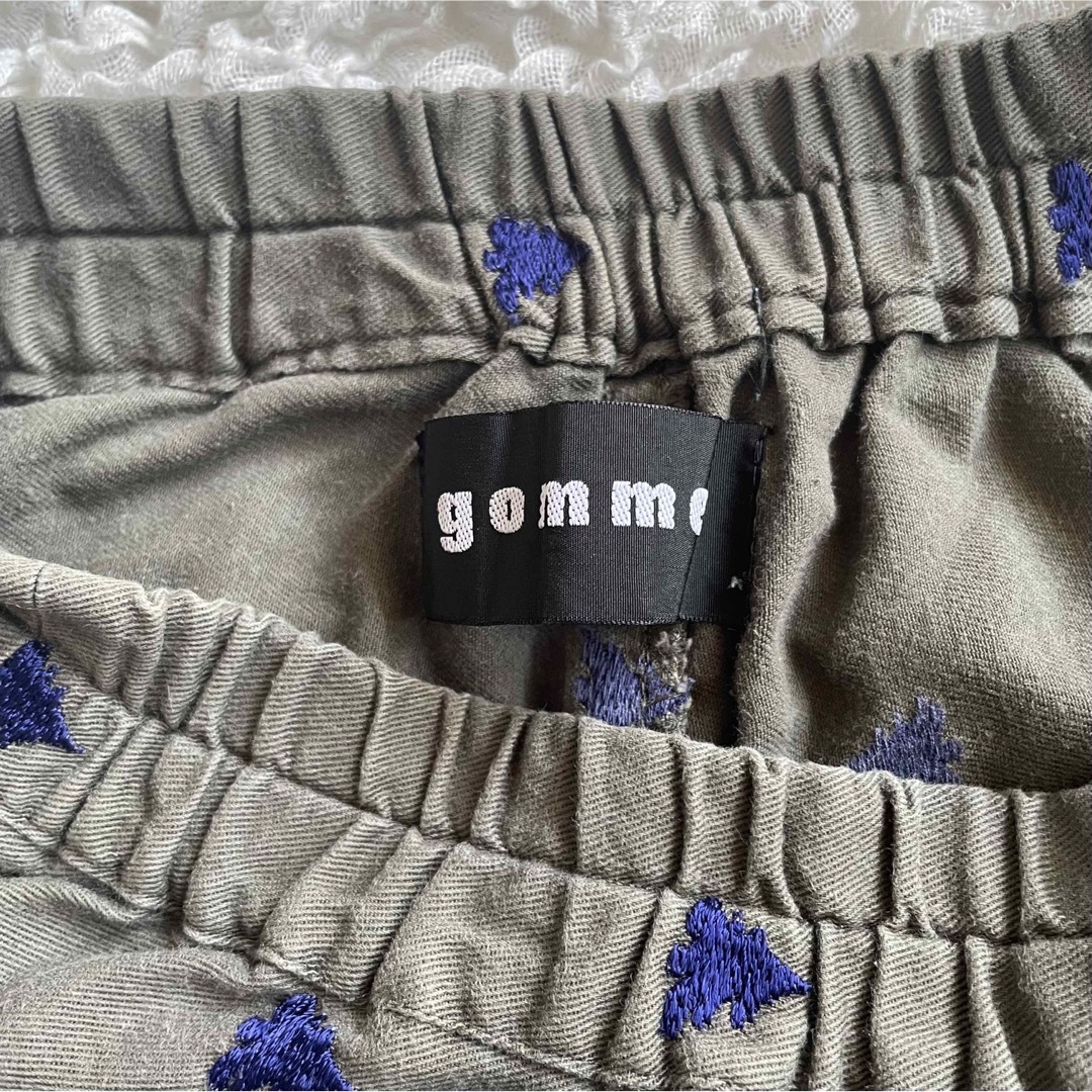 gomme - gomme ツリー柄サルエルパンツの通販 by ☺︎|ゴムならラクマ