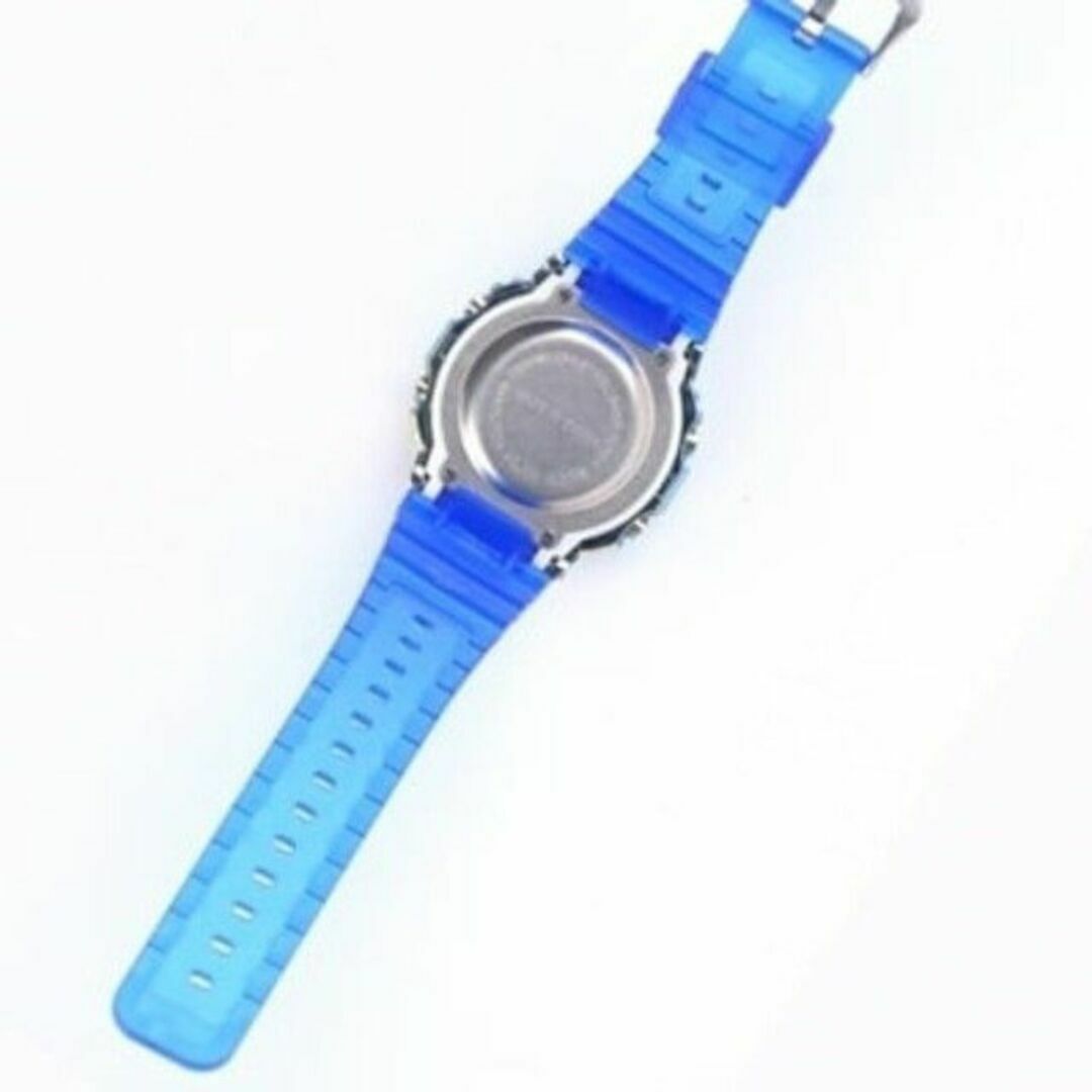 多機能 デジタル 腕時計 原宿系 韓国オルチャン グラデーション 青 メンズの時計(腕時計(デジタル))の商品写真
