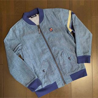 キッズ服男の子用(90cm~)新品 ミキハウス ブラックベア フライトジャケット 120