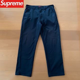 シュプリーム(Supreme)のSupreme Work Pant Black 32 シュプリーム ワークパンツ(ワークパンツ/カーゴパンツ)