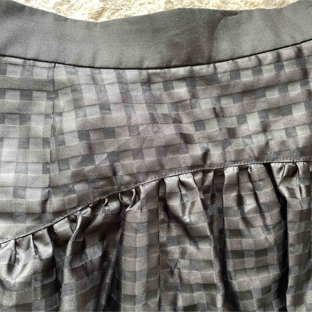 dinos(ディノス)の美品DAMA collection イタリア素材チェックスカート  73 レディースのスカート(ロングスカート)の商品写真