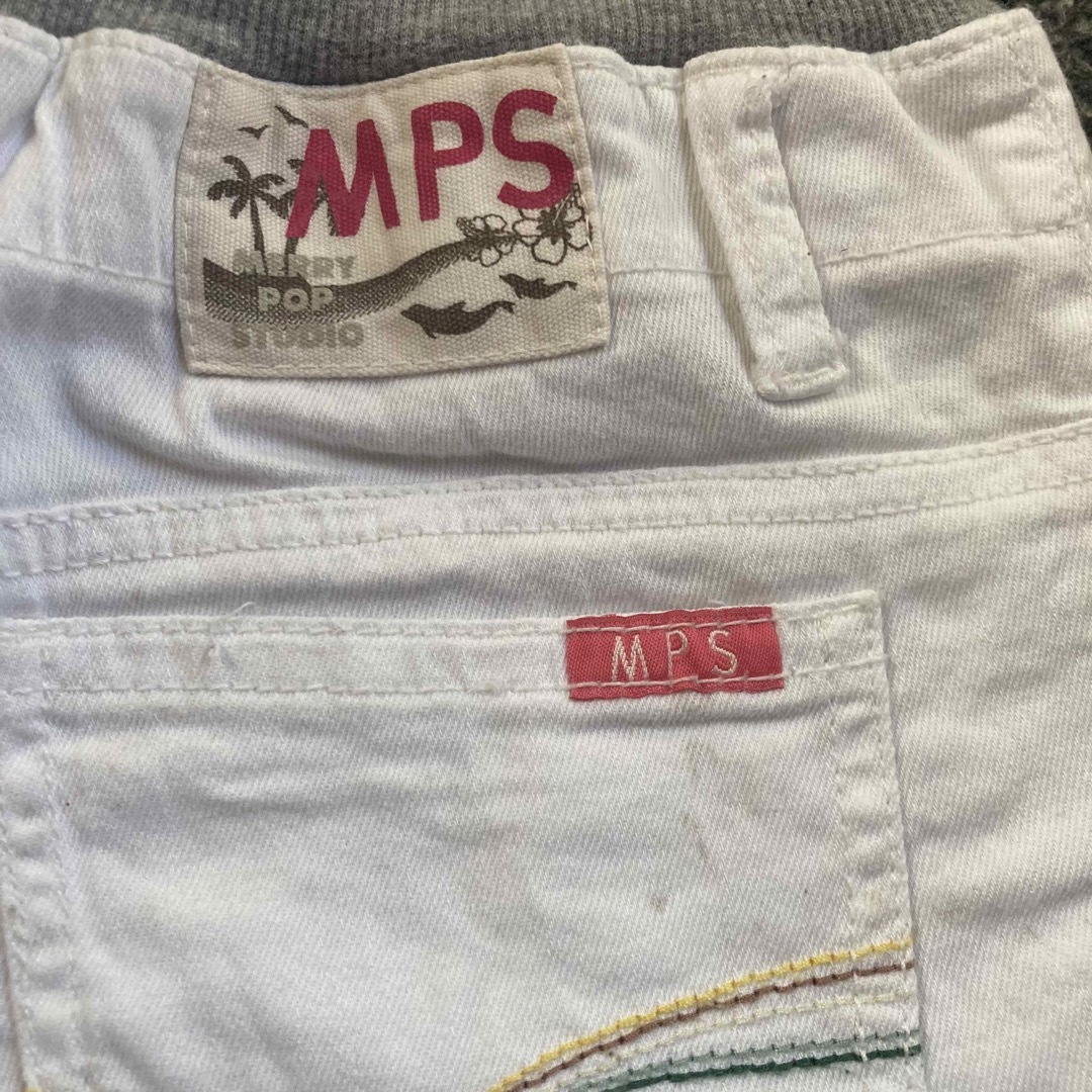 MPS(エムピーエス)のMPS SUE 半ズボン　ハーフパンツ　2セット　まとめ売り　匿名発送 キッズ/ベビー/マタニティのキッズ服男の子用(90cm~)(パンツ/スパッツ)の商品写真