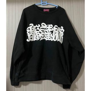 舐達麻 tagging(CASPER)SWEAT SHIRT BLACK 2XL(スウェット)