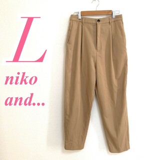 NIKO AND...／ニコアンド／カジュアルパンツ／スラックス／テーパード／M
