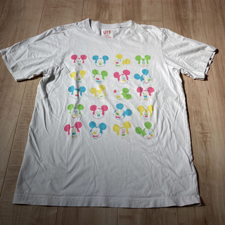 ディズニー(Disney)のUNIQLO（ユニクロ）　ミッキーTシャツ　Mサイズ　Disney（ディズニー）(Tシャツ/カットソー(半袖/袖なし))