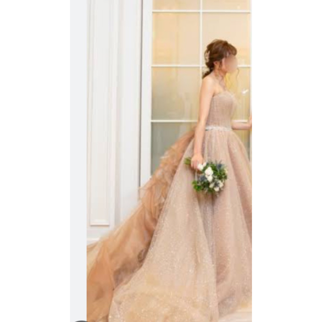 二次会、ドレス、結婚式、グリッタードレス レディースのフォーマル/ドレス(ウェディングドレス)の商品写真
