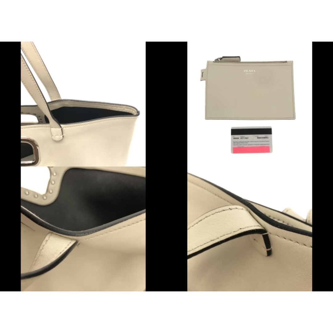 PRADA - プラダ トートバッグ - 1BG039 白 2wayの通販 by ブランディア
