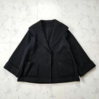 美品✨人気完売フォクシー✨3way✨レイニークッションコート 中綿 ３８ 黒