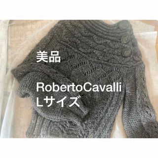 ロベルトカヴァリ(Roberto Cavalli)の美品　イタリアハイブランド　ロベルトカヴァッリ　ニット　セーター(ニット/セーター)