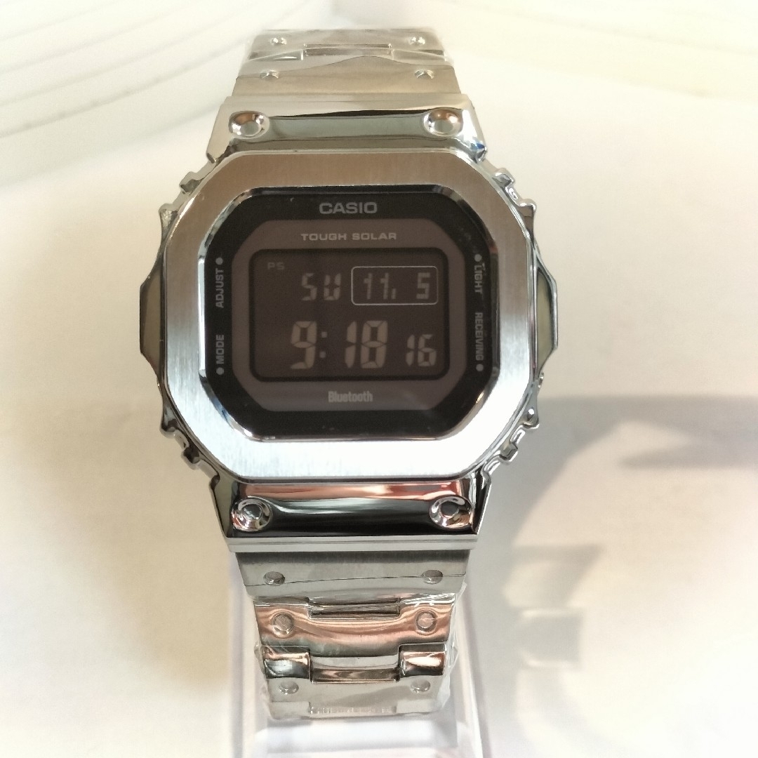 G-SHOCK GW-B5600BC-1B シルバー フルメタルカスタム5600-