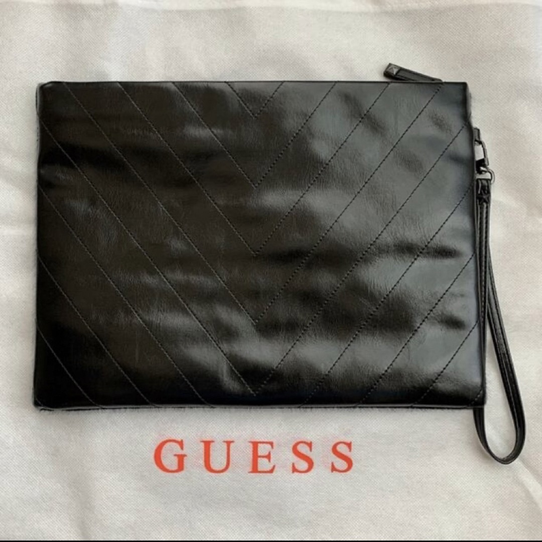 GUESS(ゲス)のGUESS ゲス　クラッチバッグ レディースのバッグ(クラッチバッグ)の商品写真