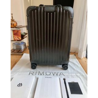 227Y 【廃盤】RIMOWA 2輪スーツケース 希少 鍵付き　ヴィンテージ