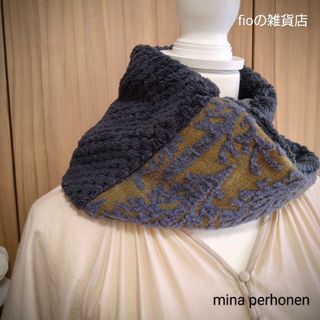 ミナペルホネン(mina perhonen)の【ミナペルホネン】スヌード　ハンドメイド(マフラー/ストール)