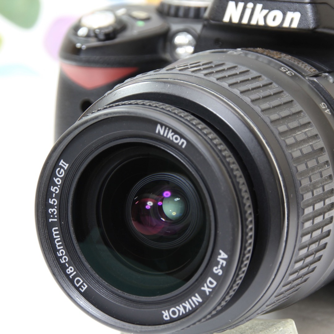 Nikon(ニコン)の♥︎◇Nikon D40 ◇大人気一眼レフ♪ ◇スマホ転送♪ スマホ/家電/カメラのカメラ(デジタル一眼)の商品写真