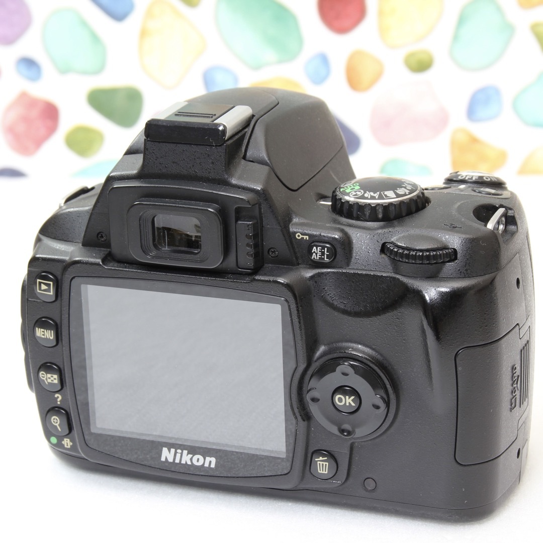 Nikon(ニコン)の♥︎◇Nikon D40 ◇大人気一眼レフ♪ ◇スマホ転送♪ スマホ/家電/カメラのカメラ(デジタル一眼)の商品写真