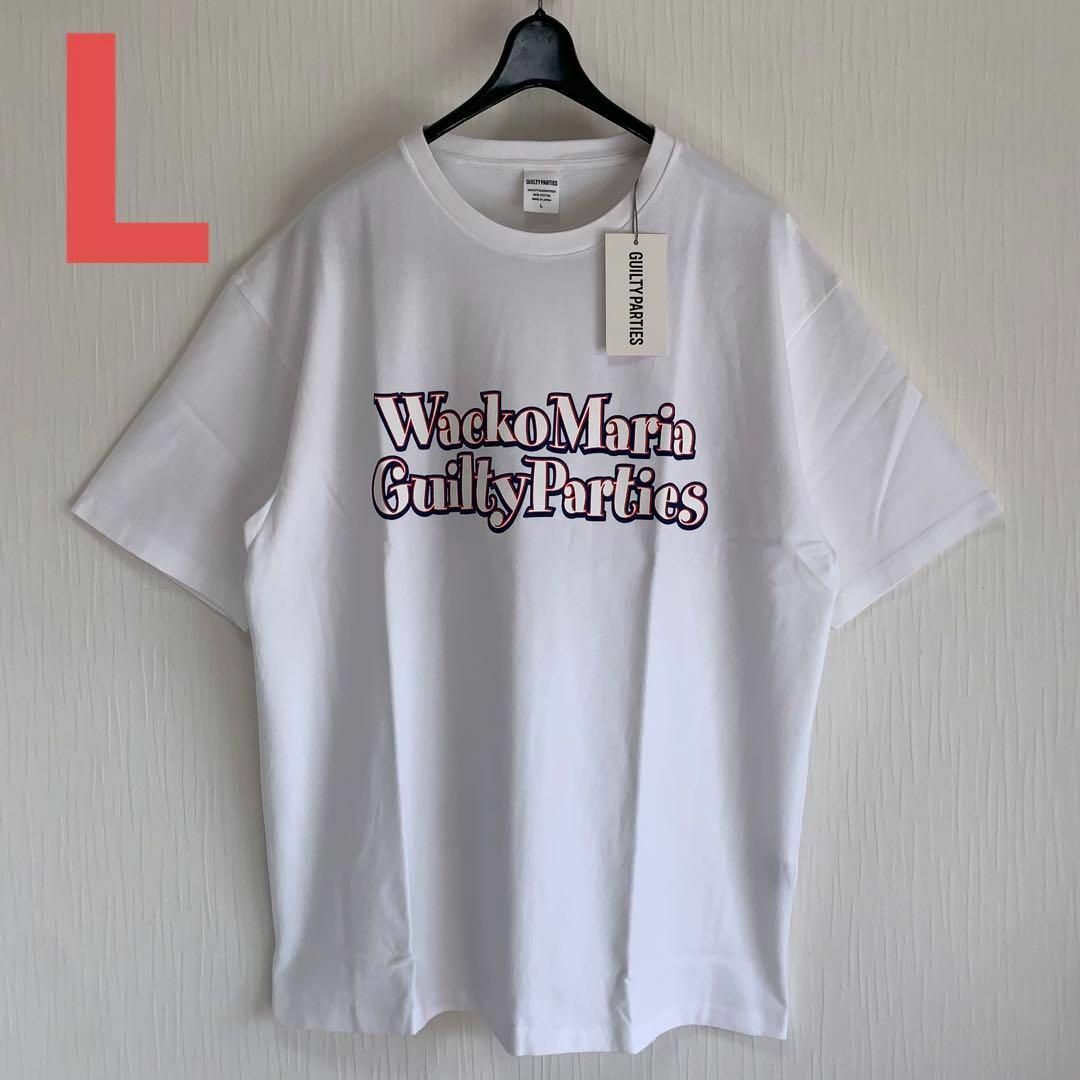 L白【WACKOMARIA】GUILTY T-SHIRT(1)／タグ付／送料込