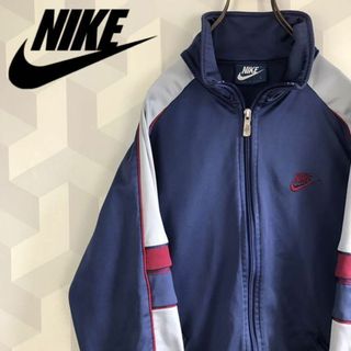 ナイキ(NIKE)の【80sヴィンテージナイキ】LサイズUSA製トラックジャケットジャージnike(ジャージ)