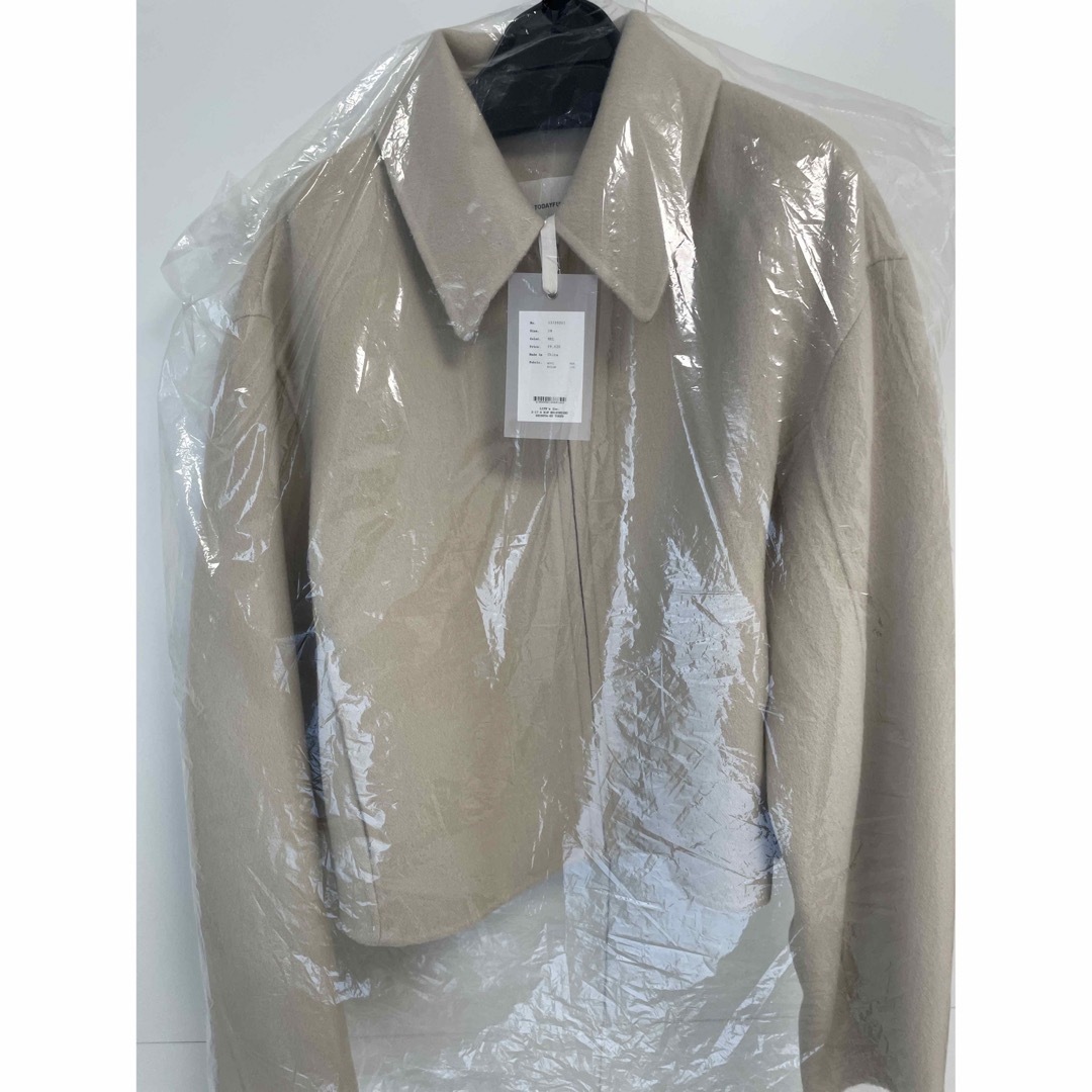 TODAYFUL(トゥデイフル)のTodayful Wool Zip Blouson ブルゾン　コート レディースのジャケット/アウター(ブルゾン)の商品写真