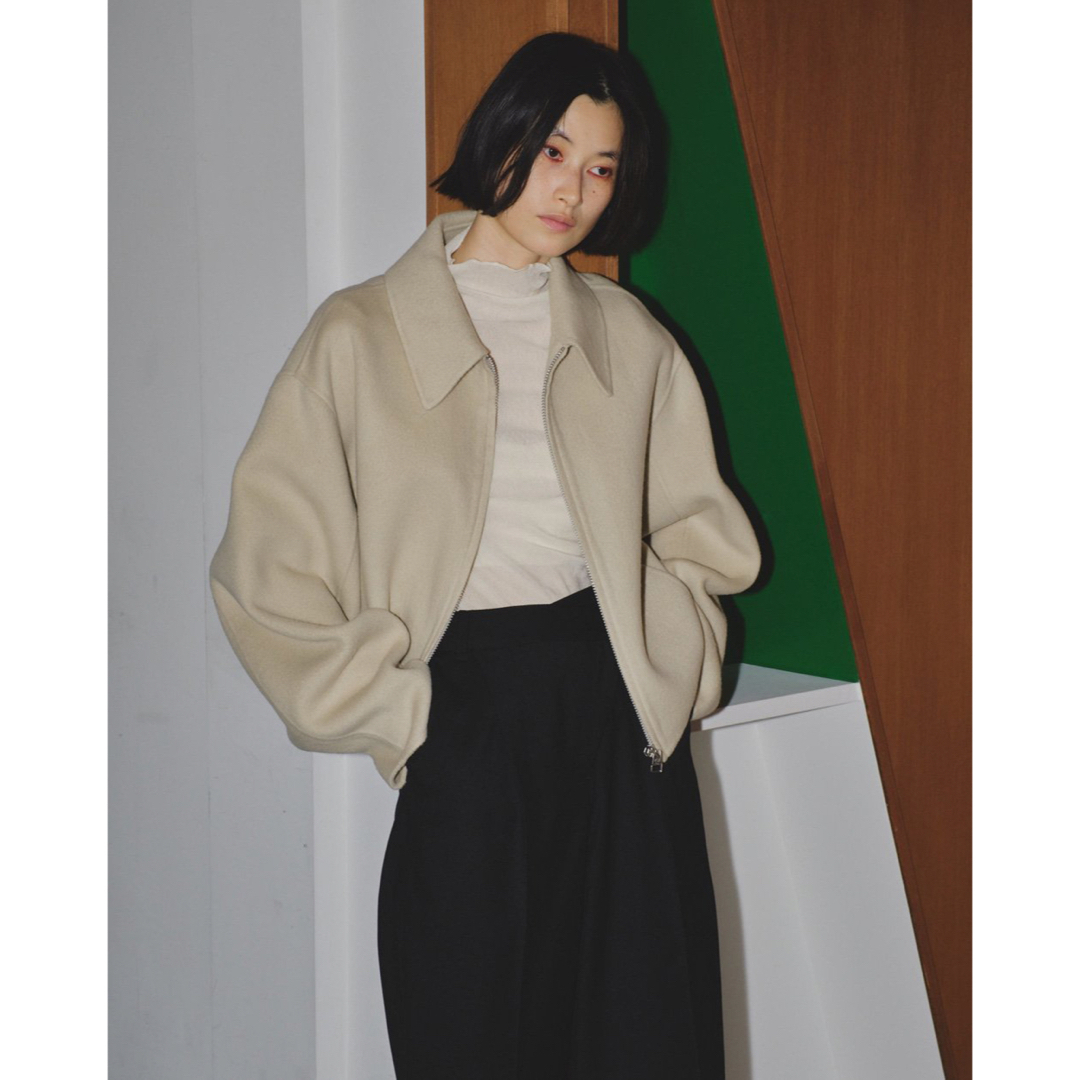 TODAYFUL(トゥデイフル)のTodayful Wool Zip Blouson ブルゾン　コート レディースのジャケット/アウター(ブルゾン)の商品写真