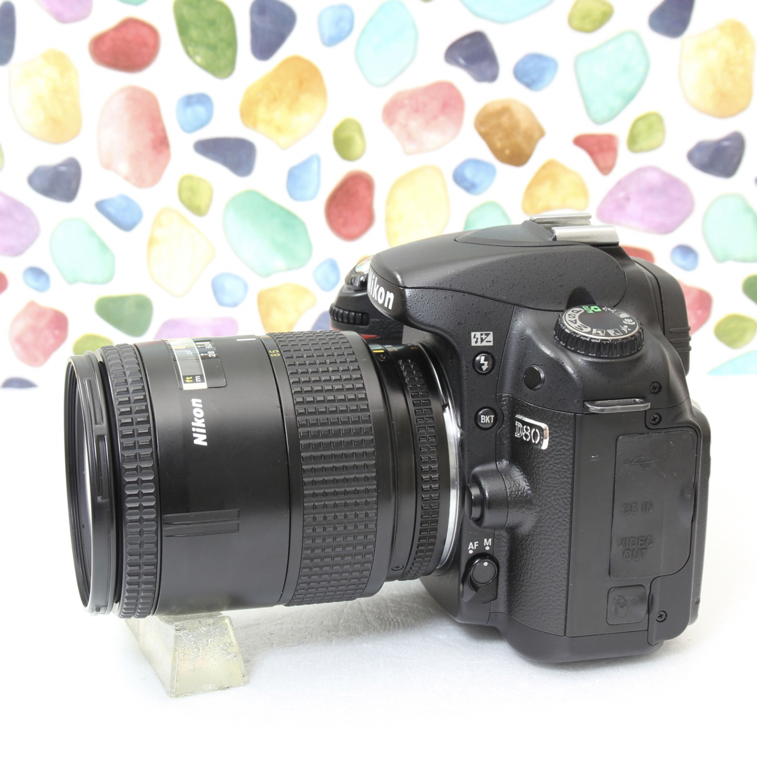 Nikon(ニコン)の♥︎◇Nikon D80 ◇Nikonだったらこれ一択 ◇扱いやすい本格一眼レフ スマホ/家電/カメラのカメラ(デジタル一眼)の商品写真