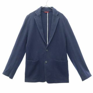 トミーヒルフィガー(TOMMY HILFIGER)のトミーヒルフィガー テーラードジャケット M ネイビー TOMMY HILFIGER メンズ 古着 【231104】(テーラードジャケット)