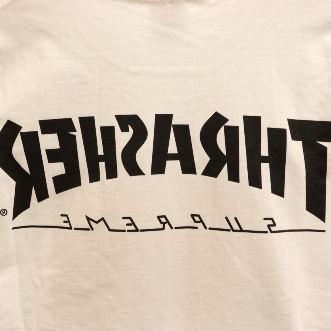 SUPREME シュプリーム 21AW×Thrasher Game Tee×スラッシャー ゲーム ショートスリーブ Tシャツ グレー 半袖カットソー