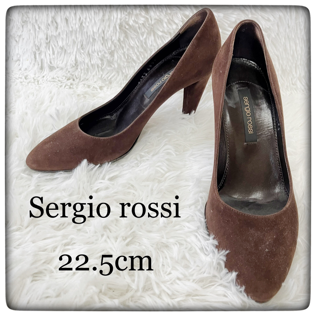 Sergio Rossi - Sergio rossi セルジオロッシ スエードパンプス size22