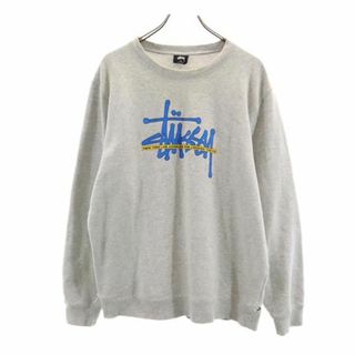 海外限定 ステューシー Stussy トレーナー  王冠 クラウン XL 裏起毛