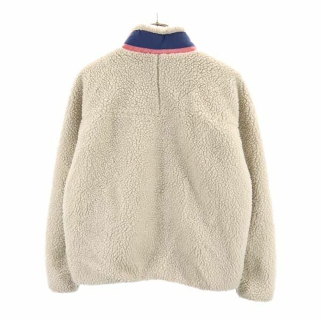 patagonia(パタゴニア)のパタゴニア アウトドア 長袖 ボアジャケット XXL16-18 ベージュ系 patagonia ロゴ キッズ 古着 【231104】 キッズ/ベビー/マタニティのキッズ服男の子用(90cm~)(ジャケット/上着)の商品写真