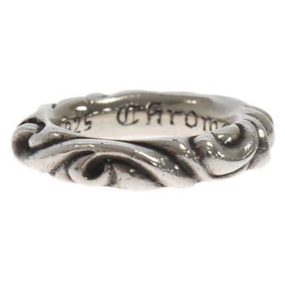 クロムハーツ(Chrome Hearts)のCHROME HEARTS クロムハーツ SCRL BAND スクロールバンドリング 指輪 シルバー(リング(指輪))