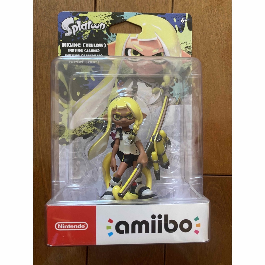 任天堂(ニンテンドウ)のスプラトゥーン　amiibo(インクリングイエロー) エンタメ/ホビーのフィギュア(ゲームキャラクター)の商品写真