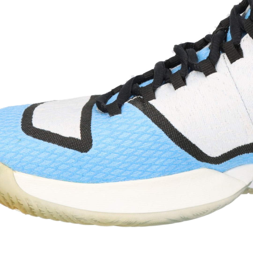 NIKE(ナイキ)のNIKE ナイキ AIR JORDAN XXVIIII LEGEND BLUE エアジョーダン29 レジェンドブルー ミドルカットスニーカーシューズ ライトブルー US8 695515-117 メンズの靴/シューズ(スニーカー)の商品写真