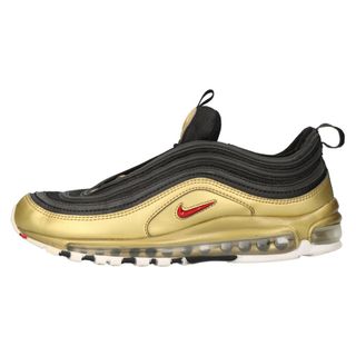 ナイキ(NIKE)のNIKE ナイキ AIR MAX 97 QS エアマックス97 ローカットスニーカーシューズ ゴールド US9.5 AT5458-002(スニーカー)